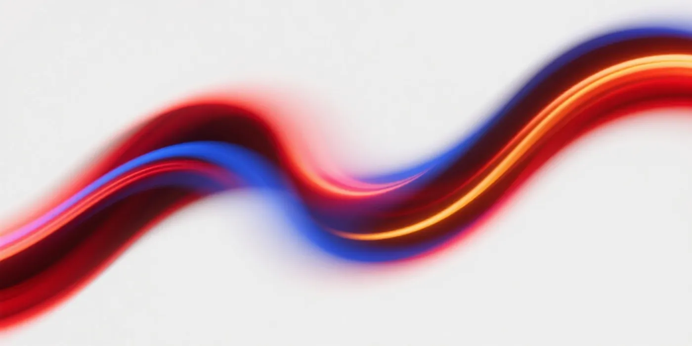 速度与趋势抽象示意图